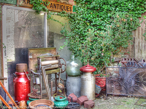 Antiques Corner Picture Board by Nicola Clark