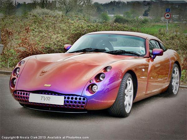 TVR Tuscan Picture Board by Nicola Clark
