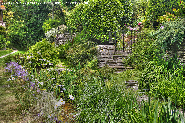 Enchanted Garden Picture Board by Nicola Clark