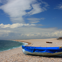Buy canvas prints of Boat On The Beach by Nicola Clark