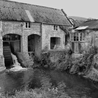 Buy canvas prints of Mangerton Mill by Nicola Clark