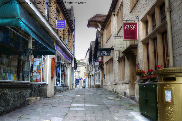 The Shambles Bradford on Avon Picture Board by Nicola Clark