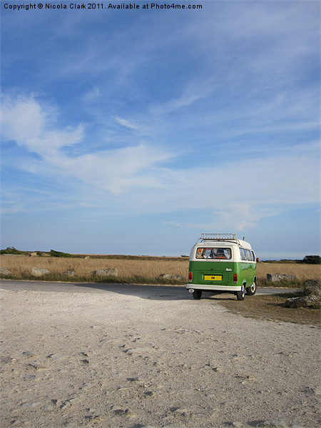 Camper Van Picture Board by Nicola Clark