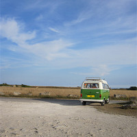 Buy canvas prints of Camper Van by Nicola Clark