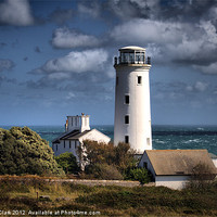 Buy canvas prints of Portland Bill Lower Old Lighthouse by Nicola Clark