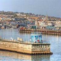 Buy canvas prints of Leaving Weymouth by Nicola Clark