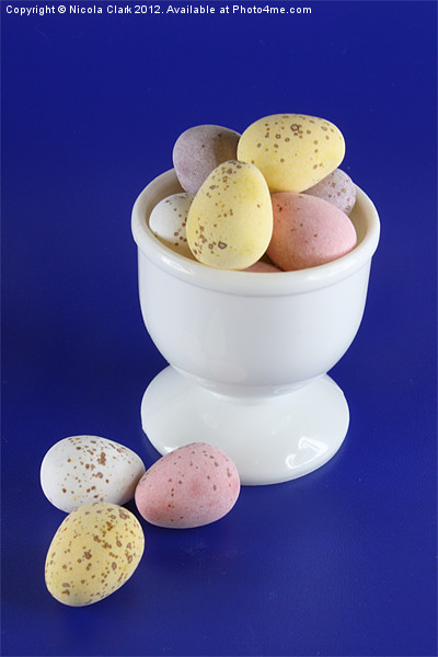 Mini Easter Eggs Picture Board by Nicola Clark