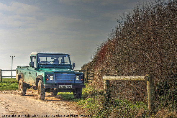 Defender Picture Board by Nicola Clark