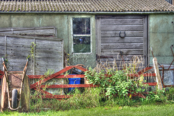 Old Rural Shed Picture Board by Nicola Clark