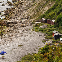Buy canvas prints of Church Ope Cove by Nicola Clark