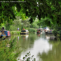 Buy canvas prints of The Waterway by Nicola Clark