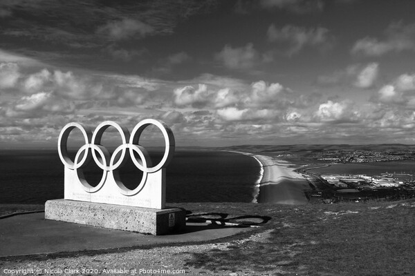 The Olympic Rings Picture Board by Nicola Clark