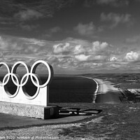 Buy canvas prints of The Olympic Rings by Nicola Clark
