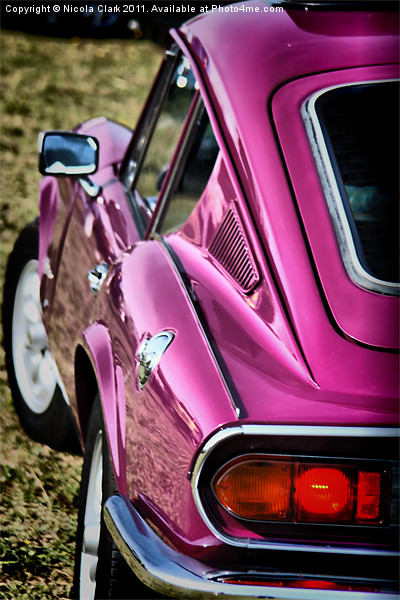 Triumph GT6 Picture Board by Nicola Clark