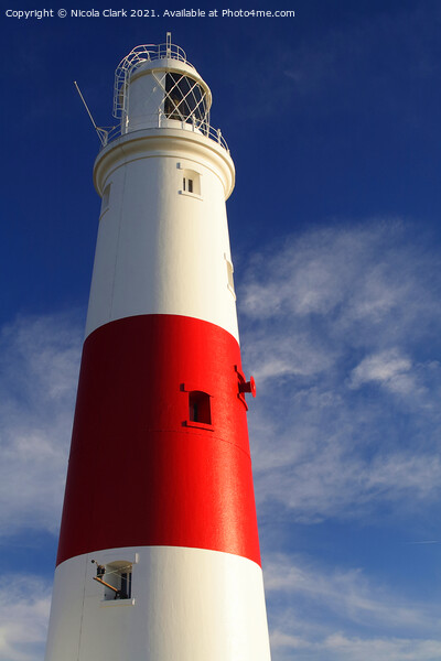 Majestic Trinity House Lighthouse Picture Board by Nicola Clark