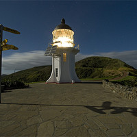Buy canvas prints of Cape Reinga Lighthouse, North Island, New Zealand by Michael Treloar