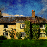 Buy canvas prints of A Country House Revisited by Christine Lake