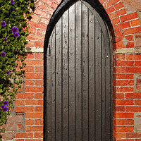 Buy canvas prints of The Garden Door by Christine Lake