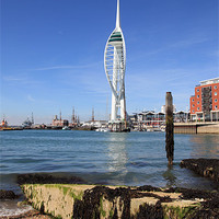 Buy canvas prints of Spinaker Tower, Portsmouth by Derek Wallace