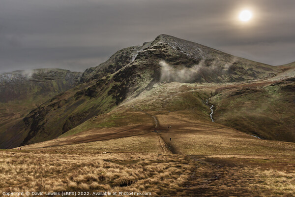 Grisedale Pike and Hobcarton Crag Picture Board by David Lewins (LRPS)