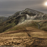 Buy canvas prints of Grisedale Pike and Hobcarton Crag by David Lewins (LRPS)