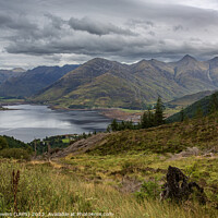 Buy canvas prints of Five Sisters of Kintail by David Lewins (LRPS)