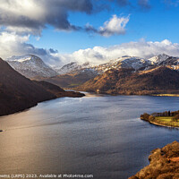 Buy canvas prints of Ullswater Winter by David Lewins (LRPS)