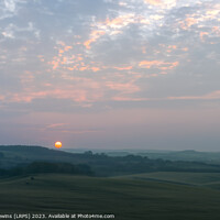 Buy canvas prints of Northumberland Sunset by David Lewins (LRPS)