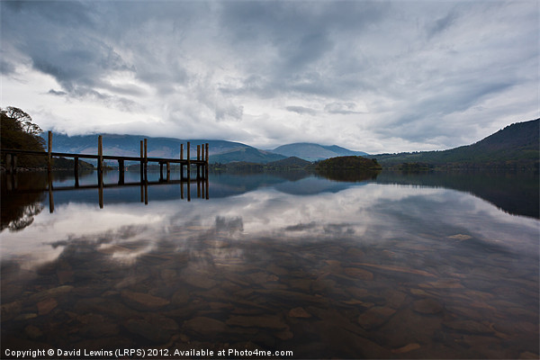 Morning Light, Derwentwater Picture Board by David Lewins (LRPS)