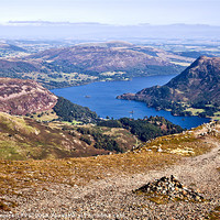 Buy canvas prints of Ullswater, Cumbria UK by David Lewins (LRPS)