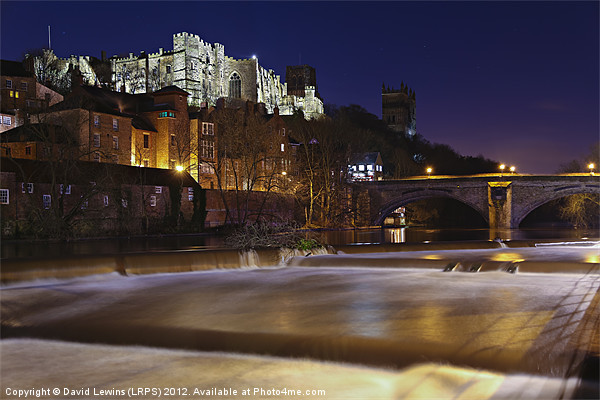 Durham Castle Picture Board by David Lewins (LRPS)