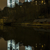 Buy canvas prints of Durham Cathedral UK by David Lewins (LRPS)