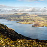 Buy canvas prints of Bassenthwaite Lake - Cumbria by David Lewins (LRPS)