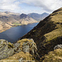 Buy canvas prints of Wast Water & Whin Rigg by David Lewins (LRPS)