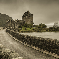 Buy canvas prints of Eilean Donan Castle by David Lewins (LRPS)