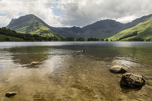 Fleetwith Pike & Haystacks Picture Board by David Lewins (LRPS)