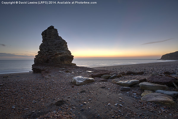  Liddle Stack - Blast Beach - Seaham Harbour Picture Board by David Lewins (LRPS)