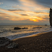 Buy canvas prints of Liddle Stack - Nose's Point Seaham by David Lewins (LRPS)