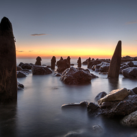 Buy canvas prints of  Chemical Beach - Seaham by David Lewins (LRPS)