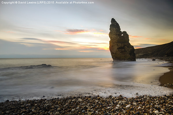  Liddle Stack - Chemical Beach, Seaham Picture Board by David Lewins (LRPS)