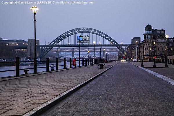Tyne Bridge - Rugby World Cup 2015 Picture Board by David Lewins (LRPS)