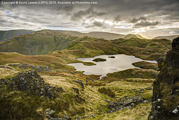 Angle Tarn Picture Board by David Lewins (LRPS)