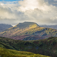 Buy canvas prints of St. Sunday Crag - Patterdale, Ullswater by David Lewins (LRPS)