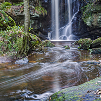 Buy canvas prints of  Routin Linn - Northumberland by David Lewins (LRPS)