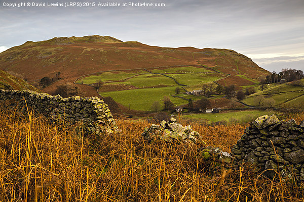 Hallin Fell - Ullswater Picture Board by David Lewins (LRPS)