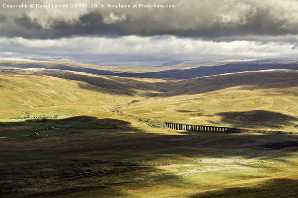 Ribblehead Viaduct Picture Board by David Lewins (LRPS)