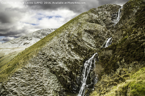 Cautley Spout Waterfall Picture Board by David Lewins (LRPS)