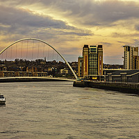 Buy canvas prints of  Millennium Bridge by David Lewins (LRPS)