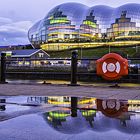 Buy canvas prints of The Sage Gateshead Quays by David Lewins (LRPS)