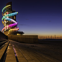 Buy canvas prints of Redcar Beacon by David Lewins (LRPS)